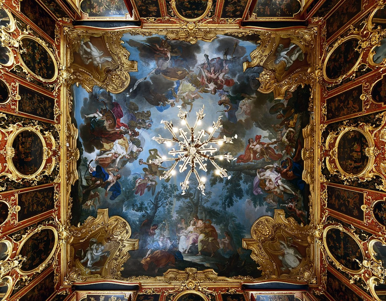 Soffitto del Gabinetto Cinese - Palazzo Reale, Torino